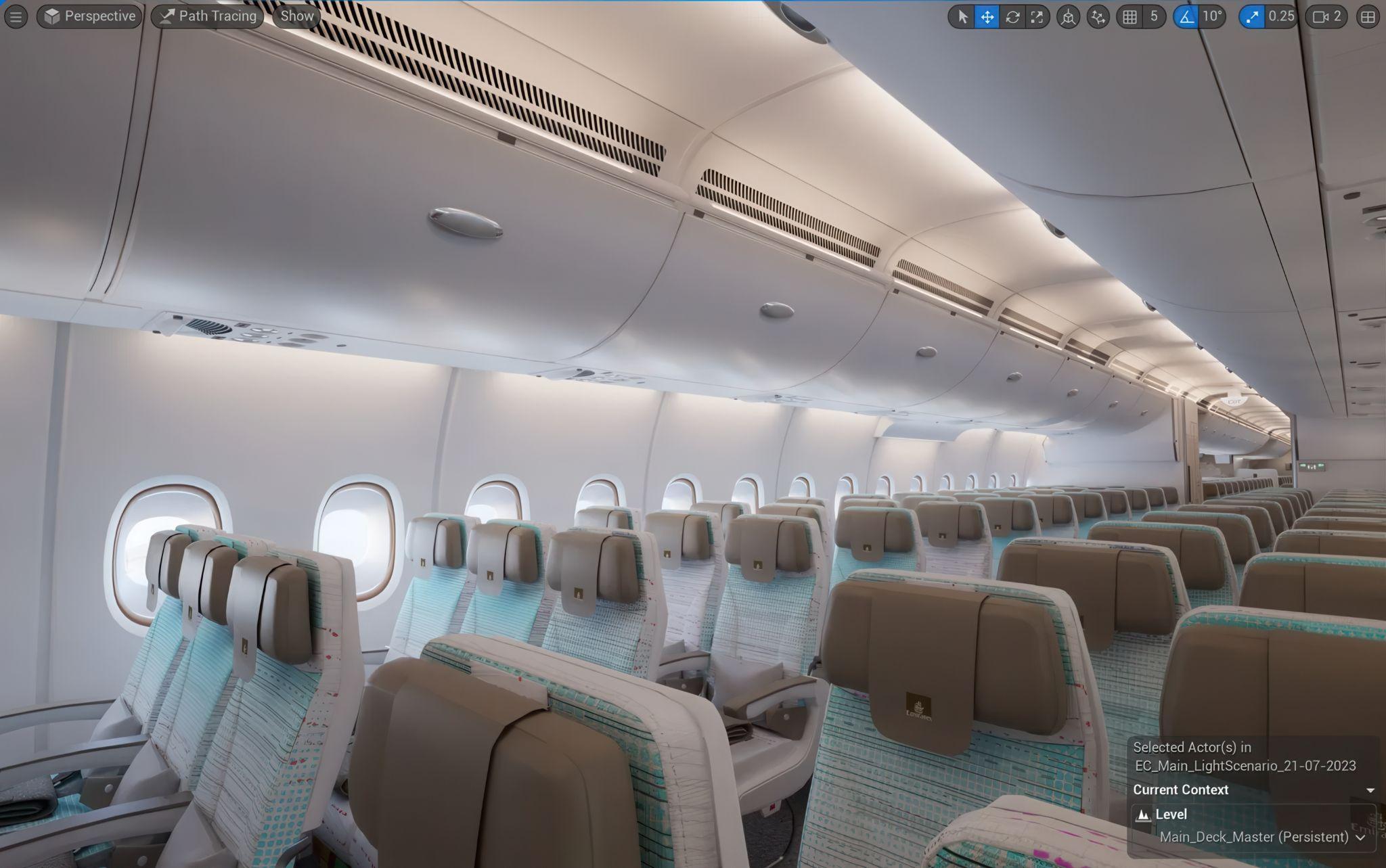 Emirates A380 CGI