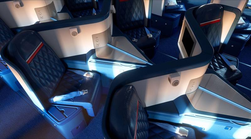 Business seat detail