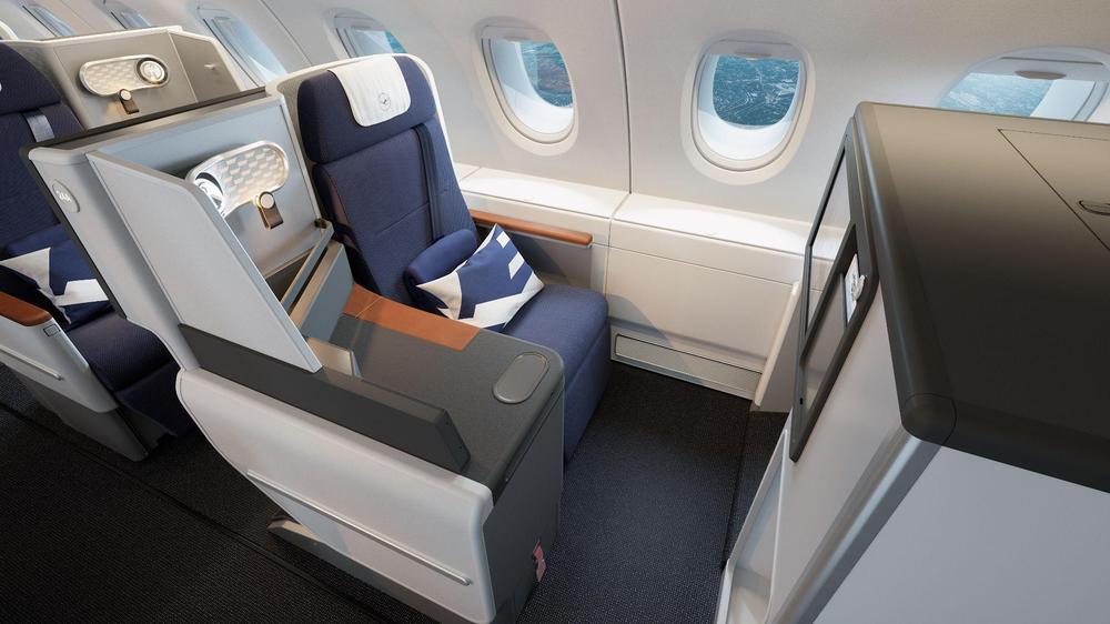 Lufthansa business window