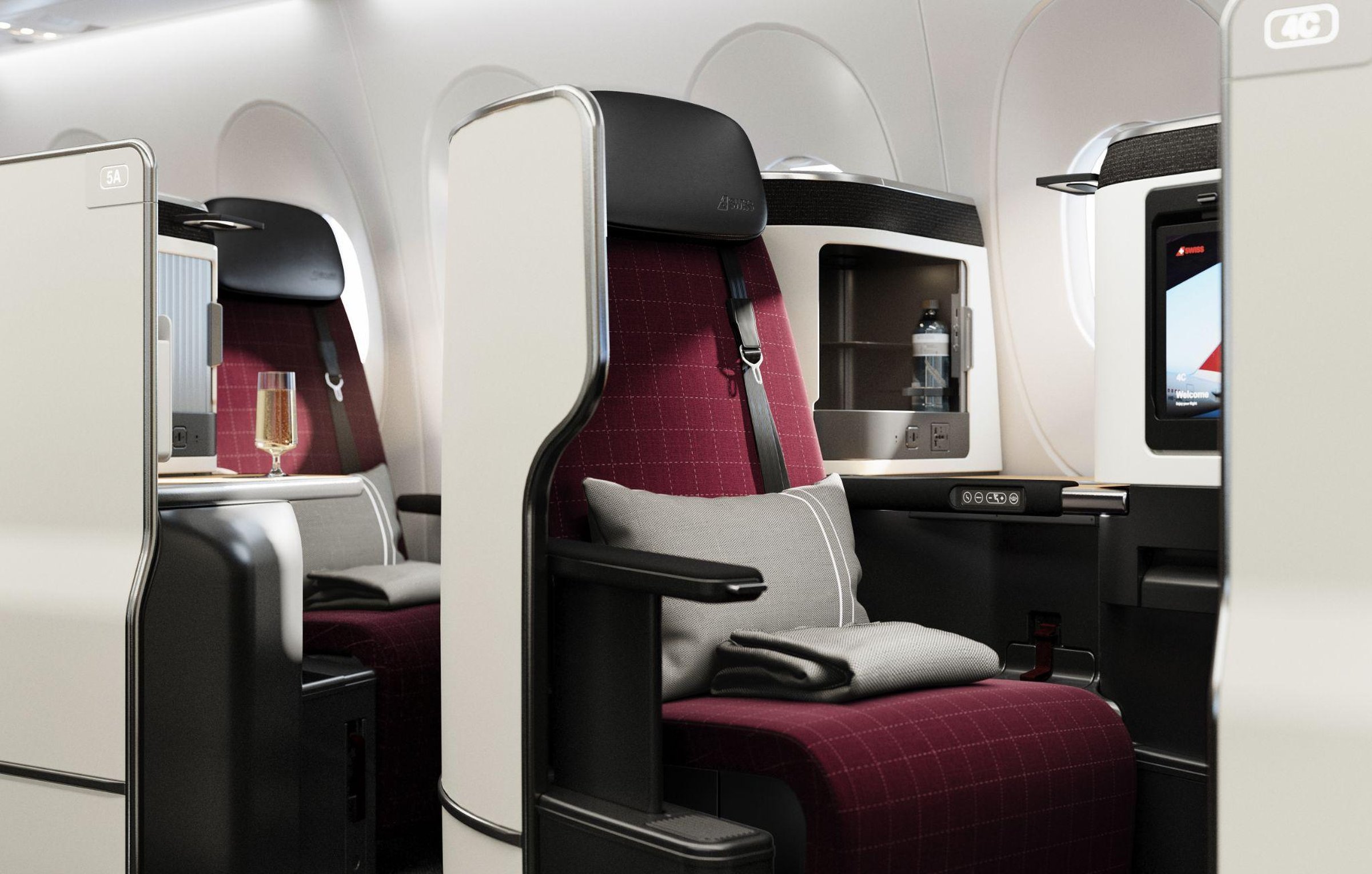SWISS aisle seat